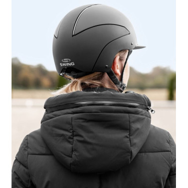 Casco equitazione SWING H24 cromato certificato Casco equitazione SWING H24 cromato certificato