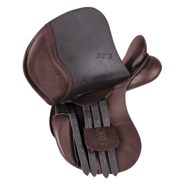 Sella mista Waldhausen in cuoio Comfort Marrone