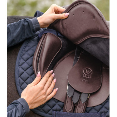 Sella mista Waldhausen in cuoio Comfort Marrone
