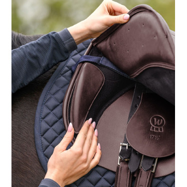 Sella mista Waldhausen in cuoio Comfort Marrone