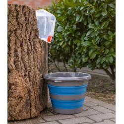 Secchio pieghevole Waldhausen 10 L Blu azzurro