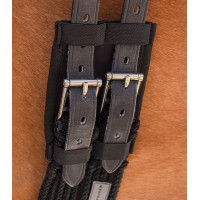 Protezione per fibbie con cinghie corte Waldhausen Nero