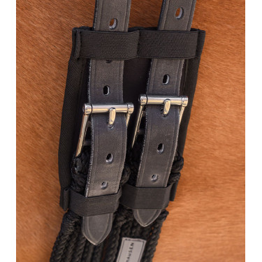 Protezione per fibbie con cinghie corte Waldhausen Nero