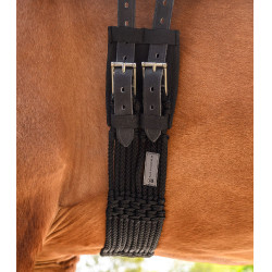 Protezione per fibbie con cinghie corte Waldhausen Nero