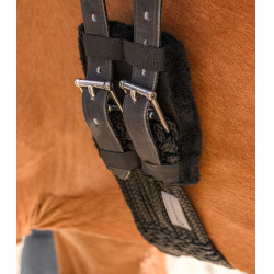 Protezione per fibbie con cinghie corte Waldhausen Nero