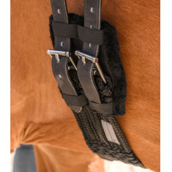 Protezione per fibbie con cinghie corte Waldhausen Nero