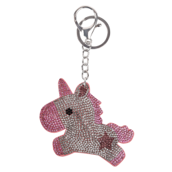 Portachiavi Waldhausen Unicorno Argento / rosa