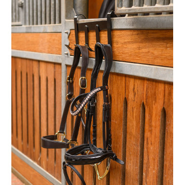 Porta-accessori Waldhausen ganci in metallo Grigio