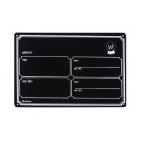 Pannello per box Waldhausen in metallo Nero
