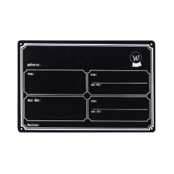 Pannello per box Waldhausen in metallo Nero