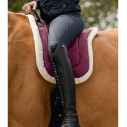 Cuscino da monta a pelo Waldhausen Soft Bordeaux