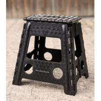 Scaletta pieghevole Waldhausen Nero