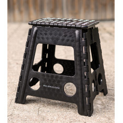 Scaletta pieghevole Waldhausen Nero