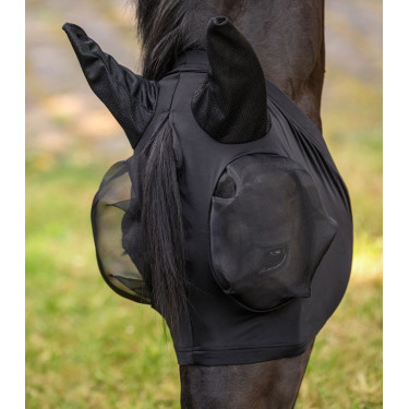 Maschera antimosche Waldhausen Puck Nero