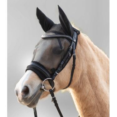 Maschera anti-mosche Waldhausen Ride Nero