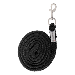 Lunga da cavezza Waldhausen Plus con moschettone Nero