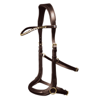 Briglia senza morso Sensation Waldhausen X-Line Marrone