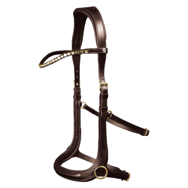 Briglia senza morso Sensation Waldhausen X-Line Marrone