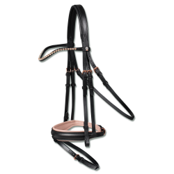 Briglia Rosé Waldhausen X-Line Nero