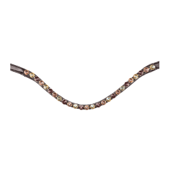 Briglia Goldheart Waldhausen X-Line Marrone