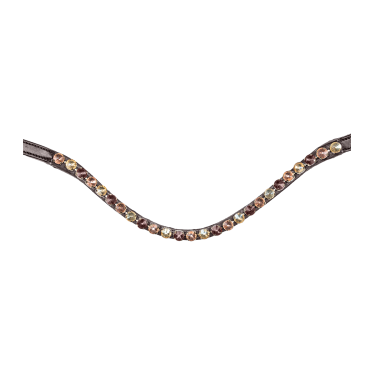 Briglia Goldheart Waldhausen X-Line Marrone