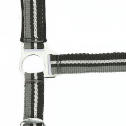 Capestro + lunghina Norton Brillant Nero / grigio / argento Capestro + lunghina Norton Brillant Nero / grigio / argento
