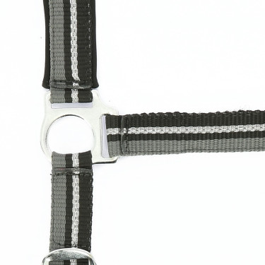 Capestro + lunghina Norton Brillant Nero / grigio / argento Capestro + lunghina Norton Brillant Nero / grigio / argento