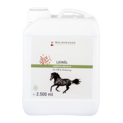 Olio di lino per cavalli Waldhausen 2,5 L Olio di lino per cavalli Waldhausen 2,5 L