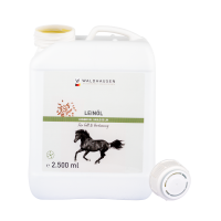 Olio di lino per cavalli Waldhausen 2,5 L Olio di lino per cavalli Waldhausen 2,5 L