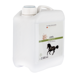 Olio di lino per cavalli Waldhausen 2,5 L Olio di lino per cavalli Waldhausen 2,5 L