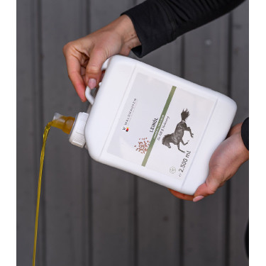 Olio di lino per cavalli Waldhausen 2,5 L Olio di lino per cavalli Waldhausen 2,5 L