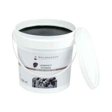 Grasso per cuoio Waldhausen nero 500 ml Nero
