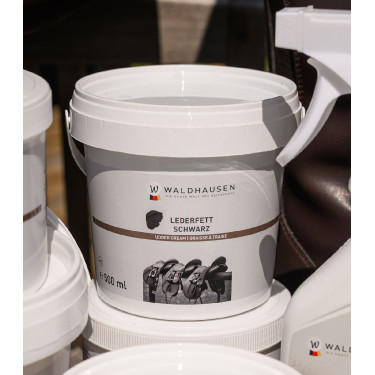 Grasso per cuoio Waldhausen nero 500 ml Nero