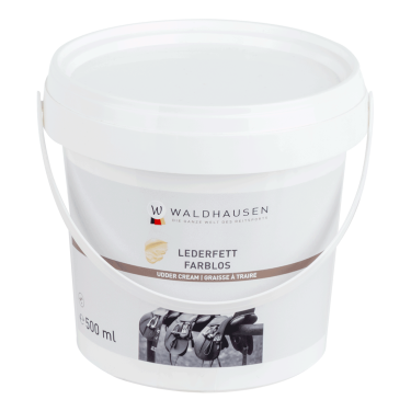 Grasso per cuoio incolore Waldhausen 500 ml Incolore Trasparente
