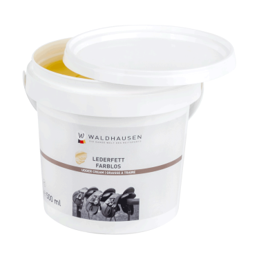 Grasso per cuoio incolore Waldhausen 500 ml Incolore Trasparente