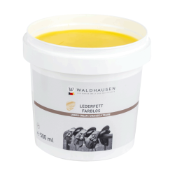 Grasso per cuoio incolore Waldhausen 500 ml Incolore Trasparente