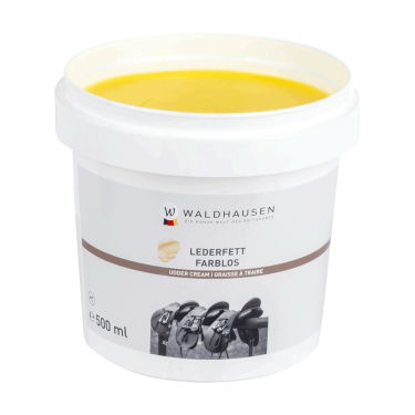 Grasso per cuoio incolore Waldhausen 500 ml Incolore Trasparente