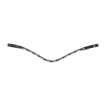 Frontal Glam nero X-Line Waldhausen Nero / marrone / oro / beige / argento