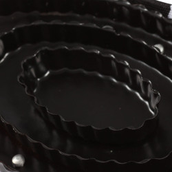 Striglia Waldhausen in metallo Nero