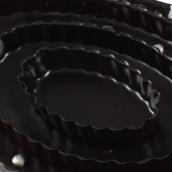 Striglia Waldhausen in metallo Nero