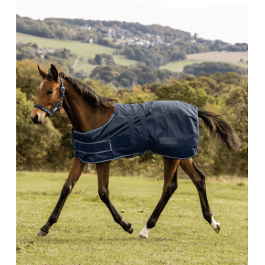 Coperta antipioggia Waldhausen Comfort puledro Blu notte