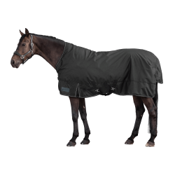 Coperta da esterno Waldhausen Nordic High Neck 200 g Nero