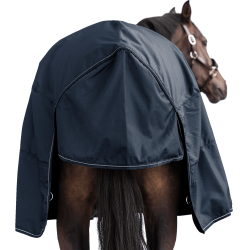 Coperta da esterno Waldhausen Nordic High Neck 200 g Blu notte