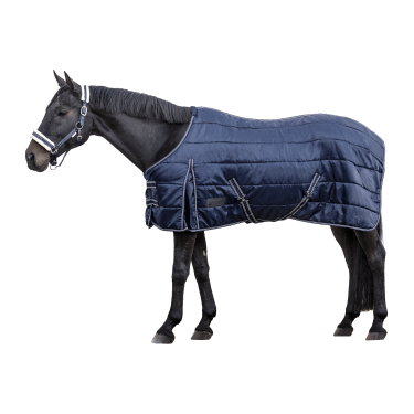 Coperta da scuderia Waldhausen Economic 200 g Blu notte