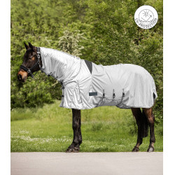 Coperta anti-mosche e anti-eczema Waldhausen Protect Grigio argento / grigio