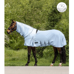 Coperta anti-mosche e anti-eczema Waldhausen Protect Blu chiaro / blu notte