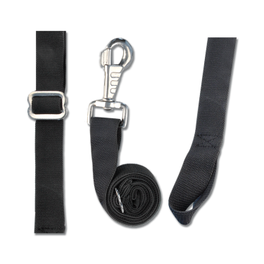 Cinghie cosciali Waldhausen elastiche regolabili Nero Cinghie cosciali Waldhausen elastiche regolabili Nero