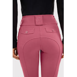 Pantaloni da equitazione donna Harcour Luce con grip