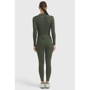 Pantaloni da equitazione donna Harcour Luce con grip