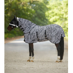 Camicia anti-mosche Waldhausen Zebra Nero / bianco